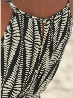 LASCANA Robes<Robe longue encolure américaine