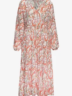 LASCANA Robes<Robe longue encolure en v