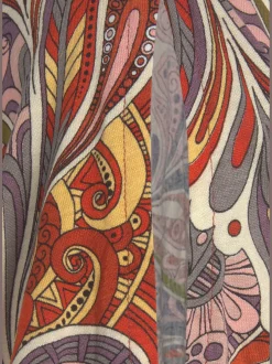 LASCANA Robes<Robe longue encolure en v chevauchante devant