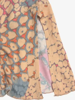 Buffalo Robes<Robe longue encolure en v profonde et manches chauve-souris courtes