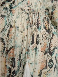 Buffalo Robes<Robe longue encolure en v dégagée devant et au dos