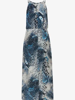 LASCANA Robes<Robe longue encolure ronde légèrement froncée