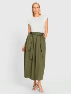 Rick Cardona Robes<Robe longue haut et jupe en différents matériaux