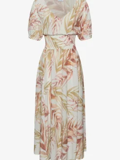 LASCANA Robes<Robe longue large encolure en v