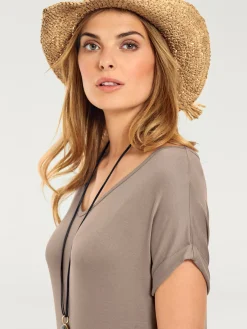 Linea Tesini Robes<Robe longue look décontracté moderne