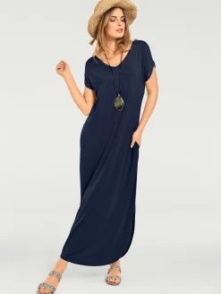 Linea Tesini Robes<Robe longue look décontracté moderne