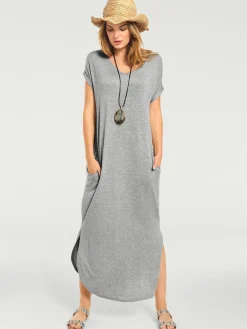 Linea Tesini Robes<Robe longue look décontracté moderne