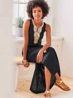 Linea Tesini Robes<Robe longue look tendance