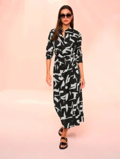 Rick Cardona Robes<Robe longue qualité tissée