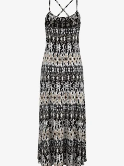 LASCANA Robes<Robe longue robe en jersey à encolure ronde dégagée