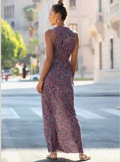 LASCANA Robes<Robe longue séduisante encolure réglable