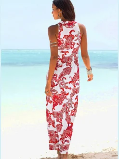 LASCANA Robes<Robe longue séduisante encolure réglable