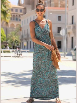 LASCANA Robes<Robe longue séduisante encolure réglable