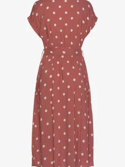 LASCANA Robes<Robe mi-longue encolure haute