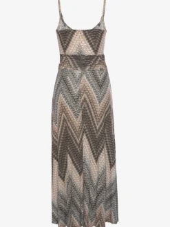 LASCANA Robes<Robe mi-longue encolure ronde