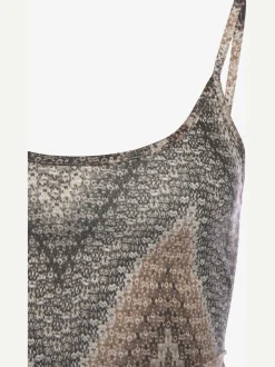 LASCANA Robes<Robe mi-longue encolure ronde