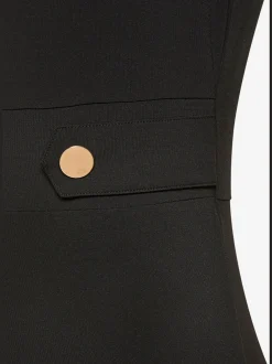 LASCANA Robes<Robe mi-longue encolure ronde