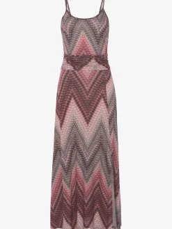 LASCANA Robes<Robe mi-longue encolure ronde