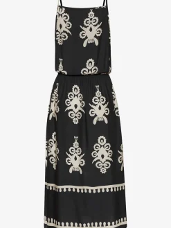 LASCANA Robes<Robe mi-longue élastique devant sur l'encolure