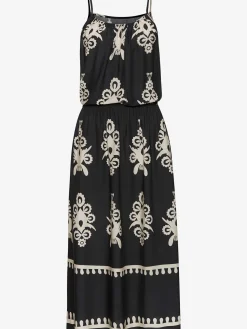 LASCANA Robes<Robe mi-longue élastique devant sur l'encolure