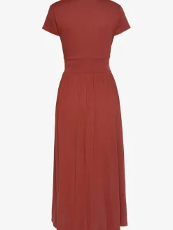 LASCANA Robes<Robe mi-longue minirobe avec glissière devant