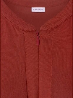 LASCANA Robes<Robe mi-longue minirobe avec glissière devant