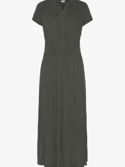 LASCANA Robes<Robe mi-longue minirobe avec glissière devant