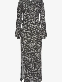 LASCANA Robes<Robe mi-longue robe midi avec encolure ronde