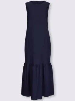 Linea Tesini Robes<Robe tissée patte de boutonnage au dos