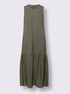 Linea Tesini Robes<Robe tissée patte de boutonnage au dos