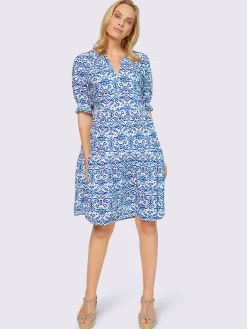 Linea Tesini Robes<Robe tissée qualité tissée