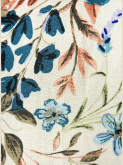 Buffalo Robes<Robe tunique encolure en v profonde avec ruban décoratif et houppes