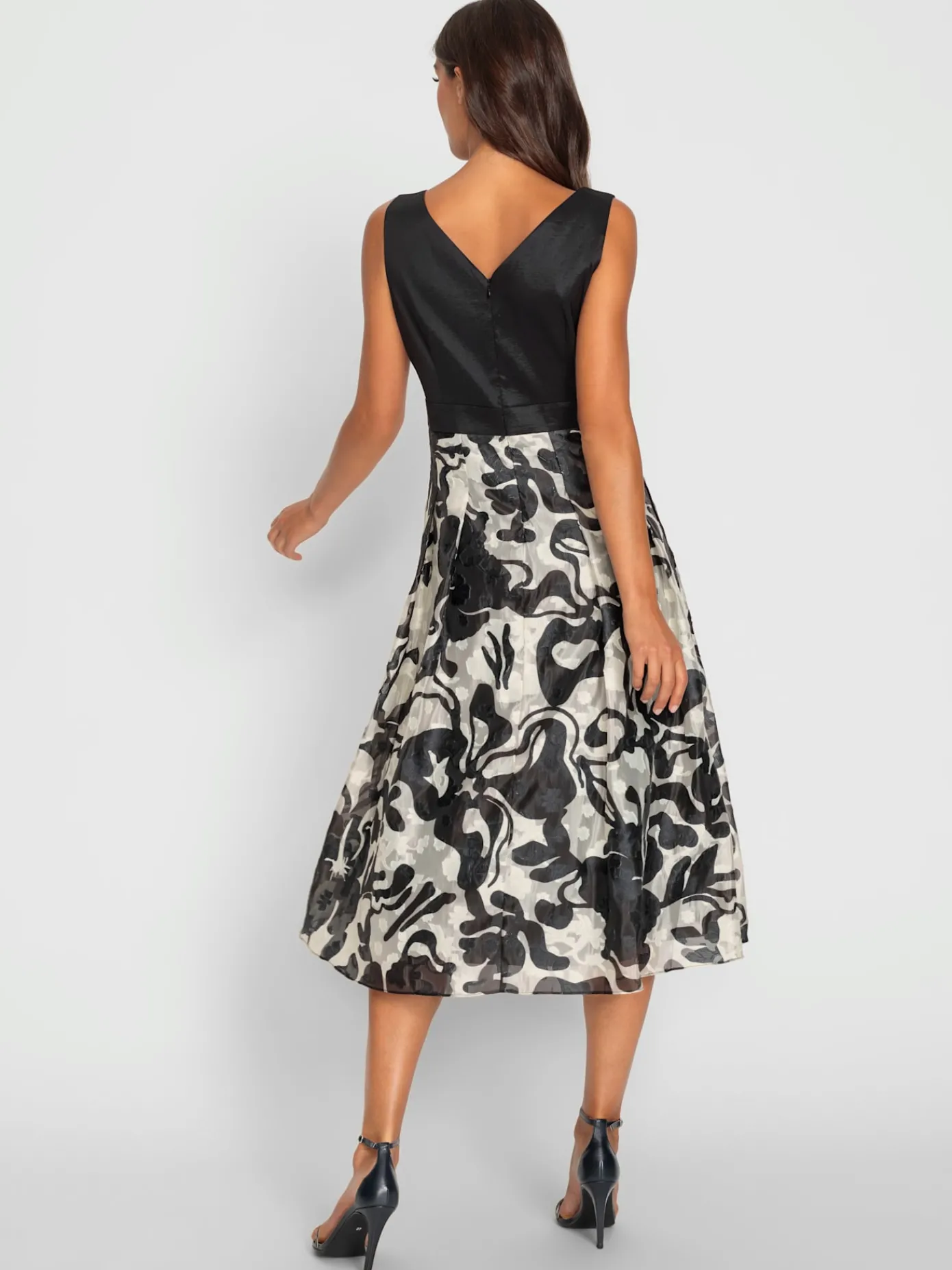 Ashley Brooke Robes<Robe évasée qualité tissée