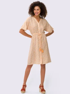 Linea Tesini Robes<Robe évasée qualité tissée