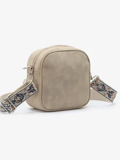 Vivance Maroquinerie<Sac à main tendance avec bandoulières amovibles et réglables : 1x avec broderie tendance, 1x unie