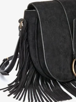 LASCANA Maroquinerie<Sac en bandoulière sac à main au look western tendance en synthétique velours