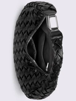 Maroquinerie<Sac motif tressé décoratif