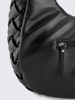 Maroquinerie<Sac motif tressé décoratif