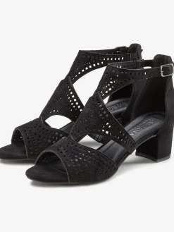 LASCANA Sandales<Sandales à brides découpes tendance et talon bottier confortable