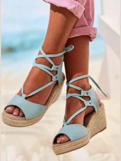 LASCANA Sandales<Sandales compensées talon confortable