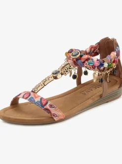 LASCANA Sandales<Sandales différents éléments décoratifs pour une allure, sophistiquée et raffinée