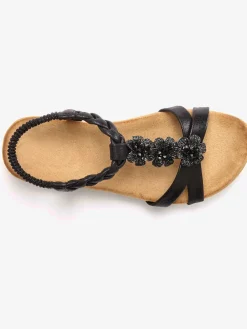 LASCANA Sandales<Sandales empiècement extensible et brides élastiques pour un confort optimal