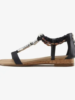 LASCANA Sandales<Sandales éléments décoratifs tendance et petit talon compensé confortable