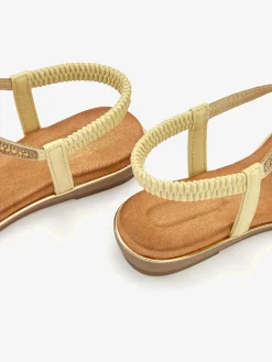 Vivance Sandales<Sandales petites pierres décoratives pour une allure sophistiquée et raffinée