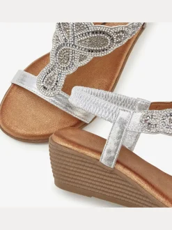 LASCANA Sandales<Sandales talon compensé confortable d'env. 5 cm