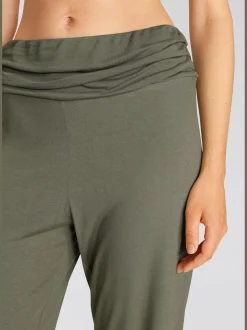 Buffalo Pantalons<Sarouel ceinture à revers froncée