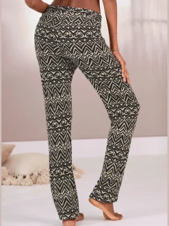 Buffalo Pantalons<Sarouel ceinture à revers froncée