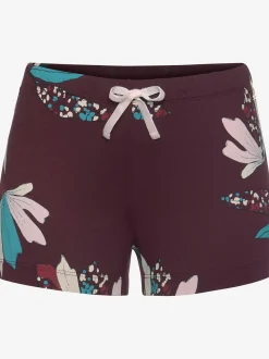 s.Oliver Pyjamas<Short de pyjama élégant short de nuit avec motif sur toute la surface