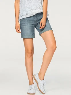 Linea Tesini Shorts Et Bermudas|Pantalons<Short en jean coupe droite
