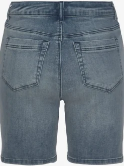 Buffalo Shorts Et Bermudas|Mode De Plage<Short en jean taille haute avec patte de boutonnage tendance devant